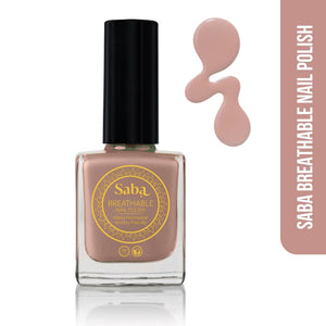 Saba Breathable Nail Polish - Fawn Brown