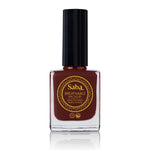 Best-seller! Saba Mahogany Red breathable Nail Polish