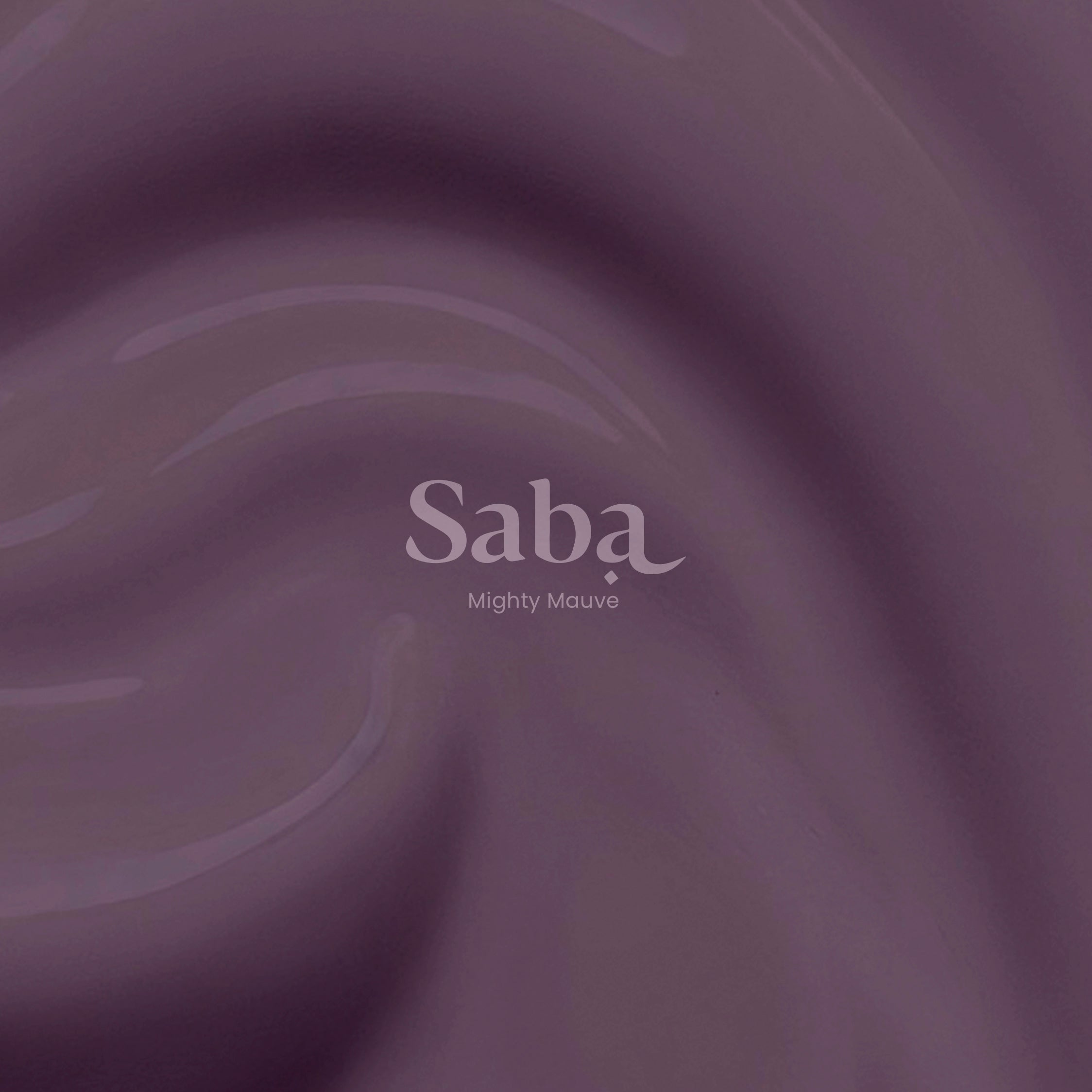 Saba Breathable Nail Polish - Mighty Mauve