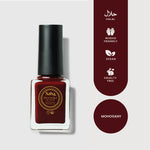 Best-seller! Saba Mahogany Red breathable Nail Polish