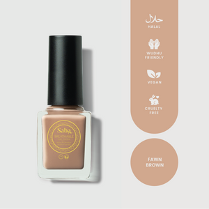 Saba Breathable Halal & Vegan Wudhu Friendly Nail Polish