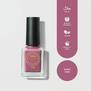 Saba Breathable Halal & Vegan Wudhu Friendly Nail Polish