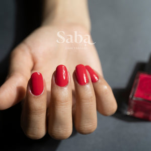 Saba Fantasy Red nail polish