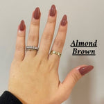 Saba Breathable Nail Polish - Almond Brown