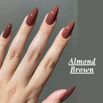 Saba Breathable Nail Polish - Almond Brown