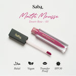 Saba Matte Mousse Liquid Lipstick 5 ml