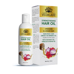 Vedacare Strengthening Hair Oil With Coconut Oil, Hibiscus and Onion - 200 ml