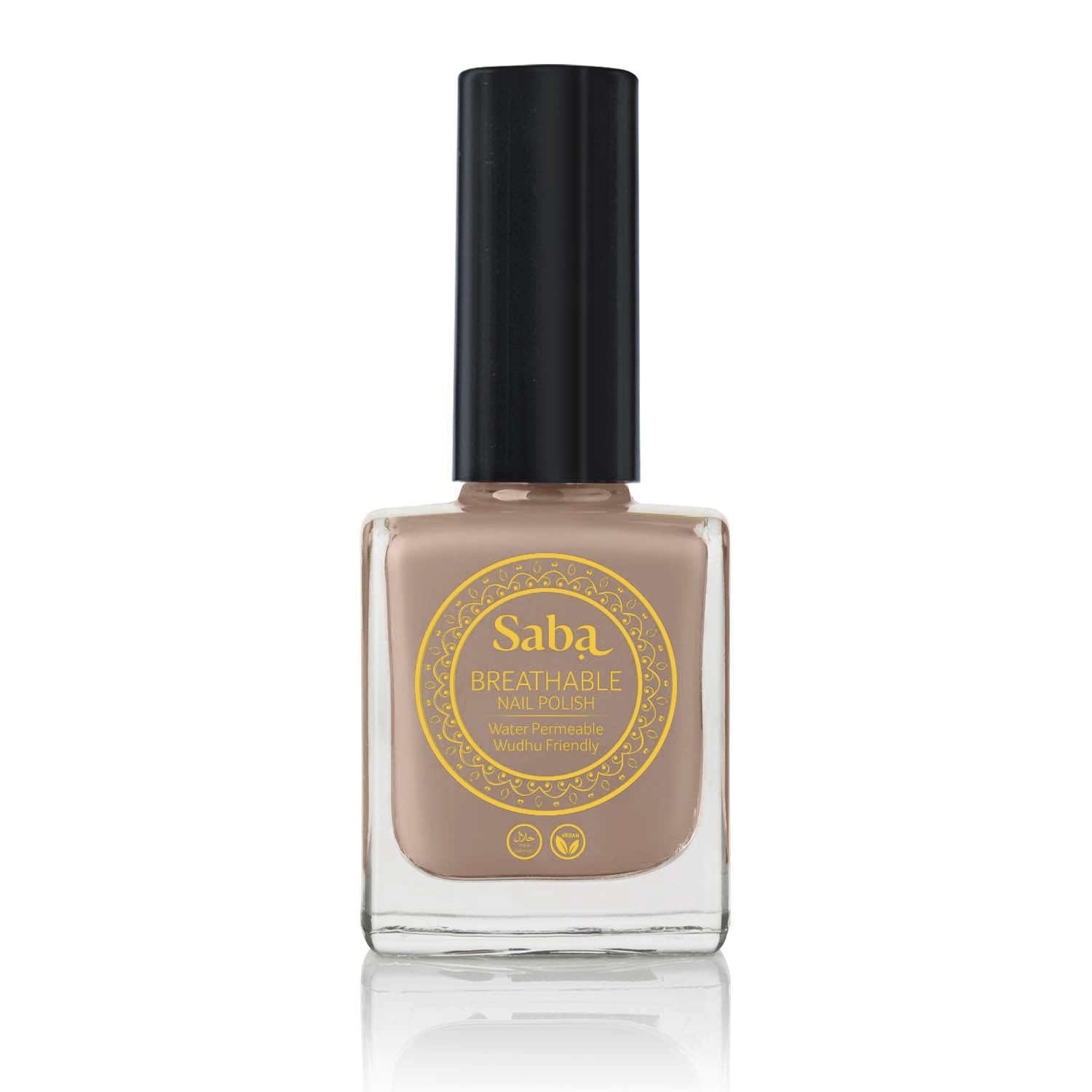 Saba Breathable Nail Polish - Light Coffee