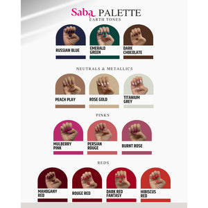 Saba Breathable Halal & Vegan Wudhu Friendly Nail Polish