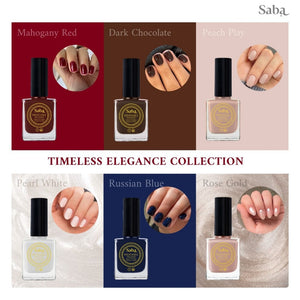 Saba Nail Polish Gift Box - Pack of 6 Nailpolish
