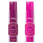Combo of Saba Filza Deodorant & Saba Ambition Deodorant with Saba Neem Facewash