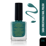 Saba Breathable Nail Polish - Emerald Green