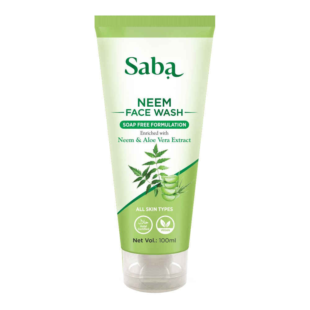 Saba Natural Neem Soap Free Facewash