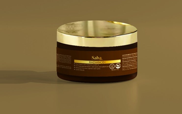 Saba Radiance+ Day Cream with Niacinamide, Vitamin C & SPF 15